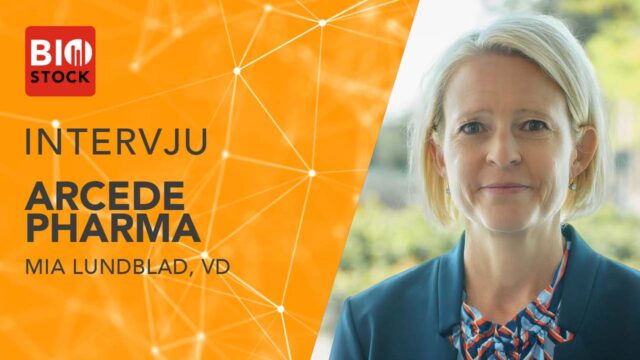 Mia Lundblad, vd Arcede Pharma
