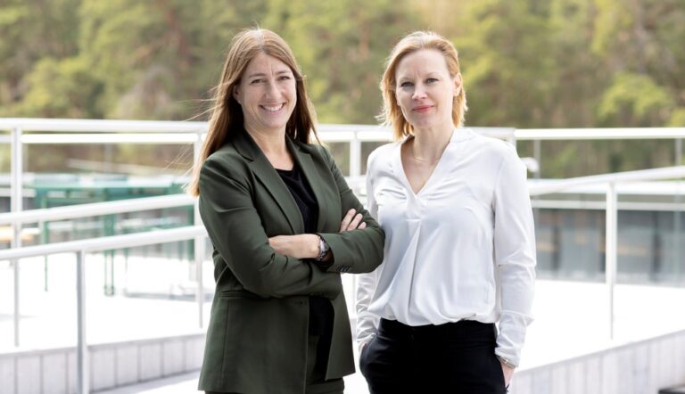 Grundarna vd Malin Nilsson och professor Cecilia Persson