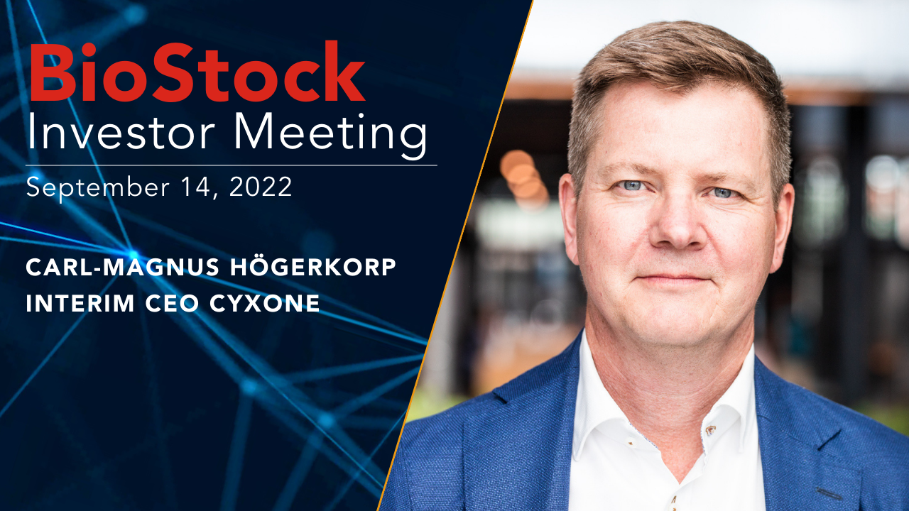 Cyxone_CarlMagnusHogerkorp_BioStockInvestorMeeting