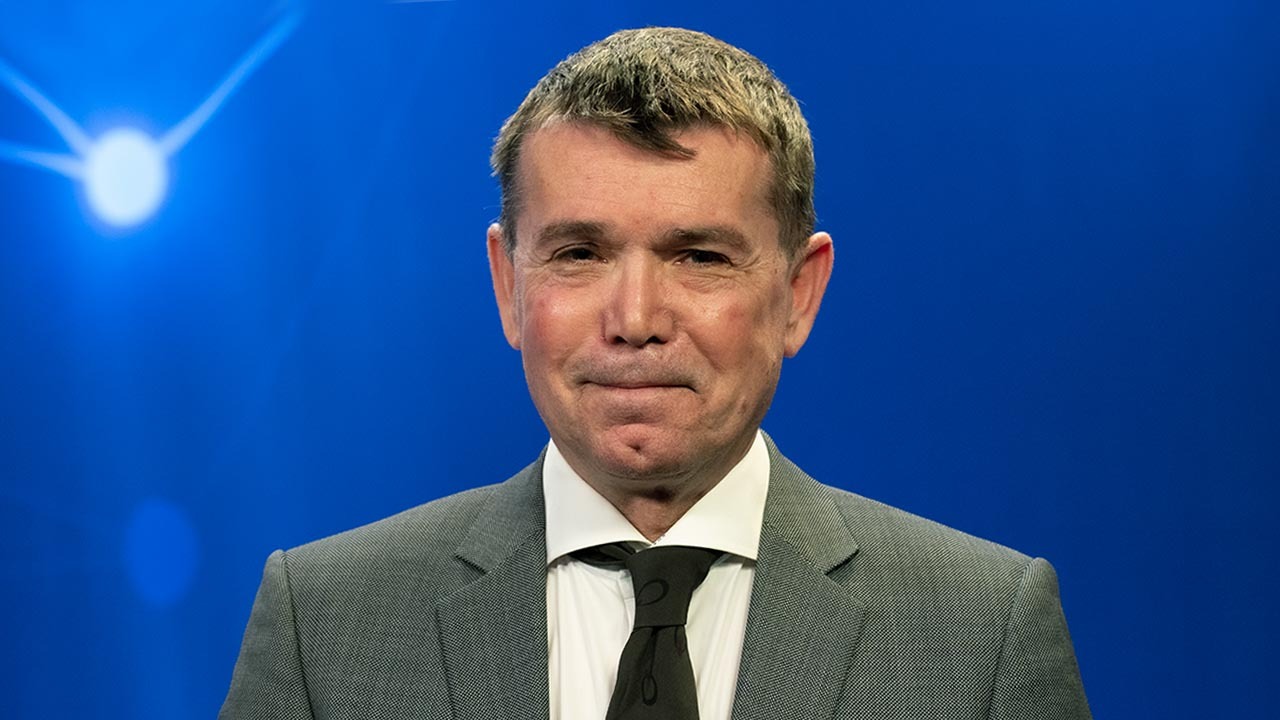 Gabather's CEO Michael-Robin Witt in BioStock's studio.