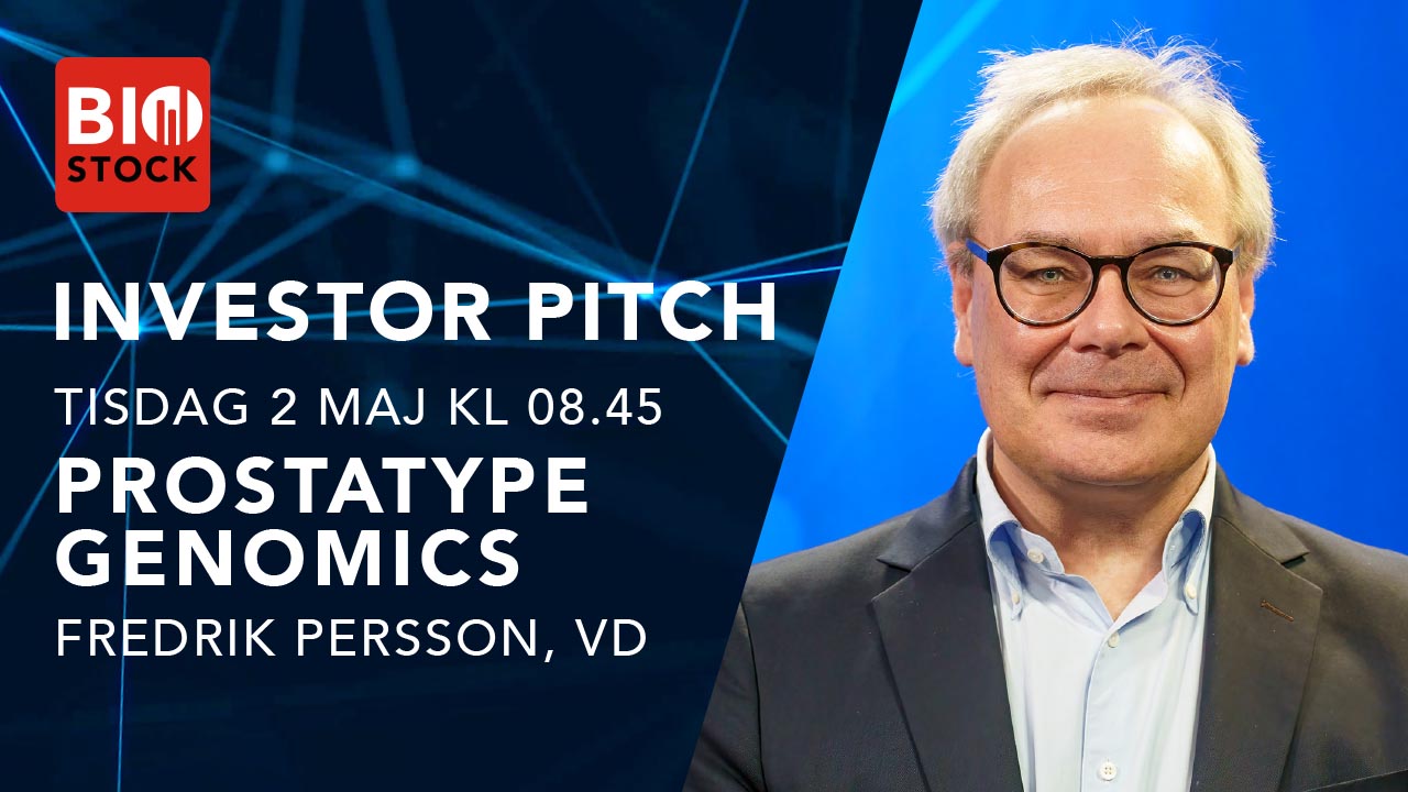 Investor Pitch med Prostaype Genomics