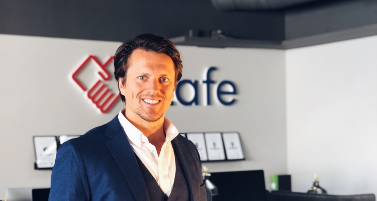 Anders Segerström, vd iZafe