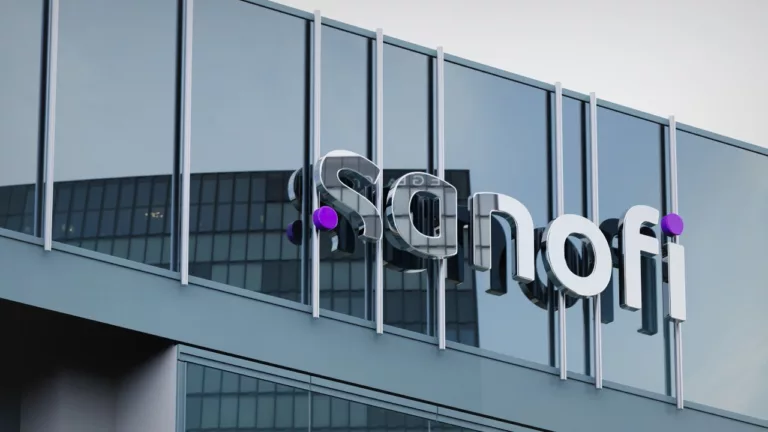 Sanofi skylt
