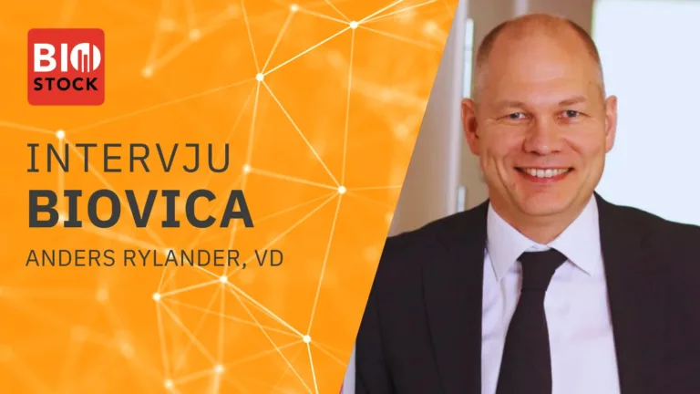 Biovica CEO Anders Rylander