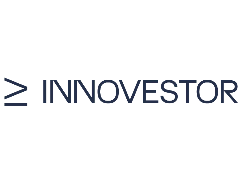 Innovestor logo blue