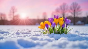 Spring flowers