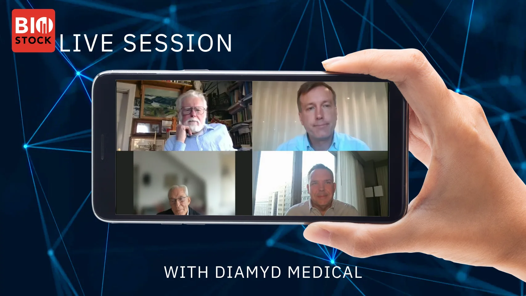 Livesänd paneldiskussion med anledning av Världsdiabetesdagen