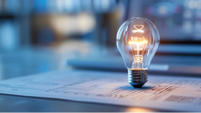 Patent and light bulb