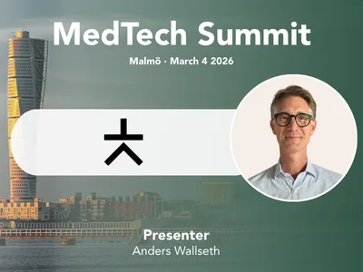 Anatomic Studios presenting at MedTech summit. Anders Wallseth presenter.