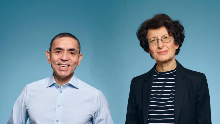 Ugur Sahin och Oezlem-Tuereci