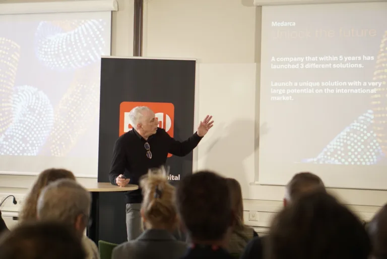Lars Malmgren presents Medarca at MedTech Summit