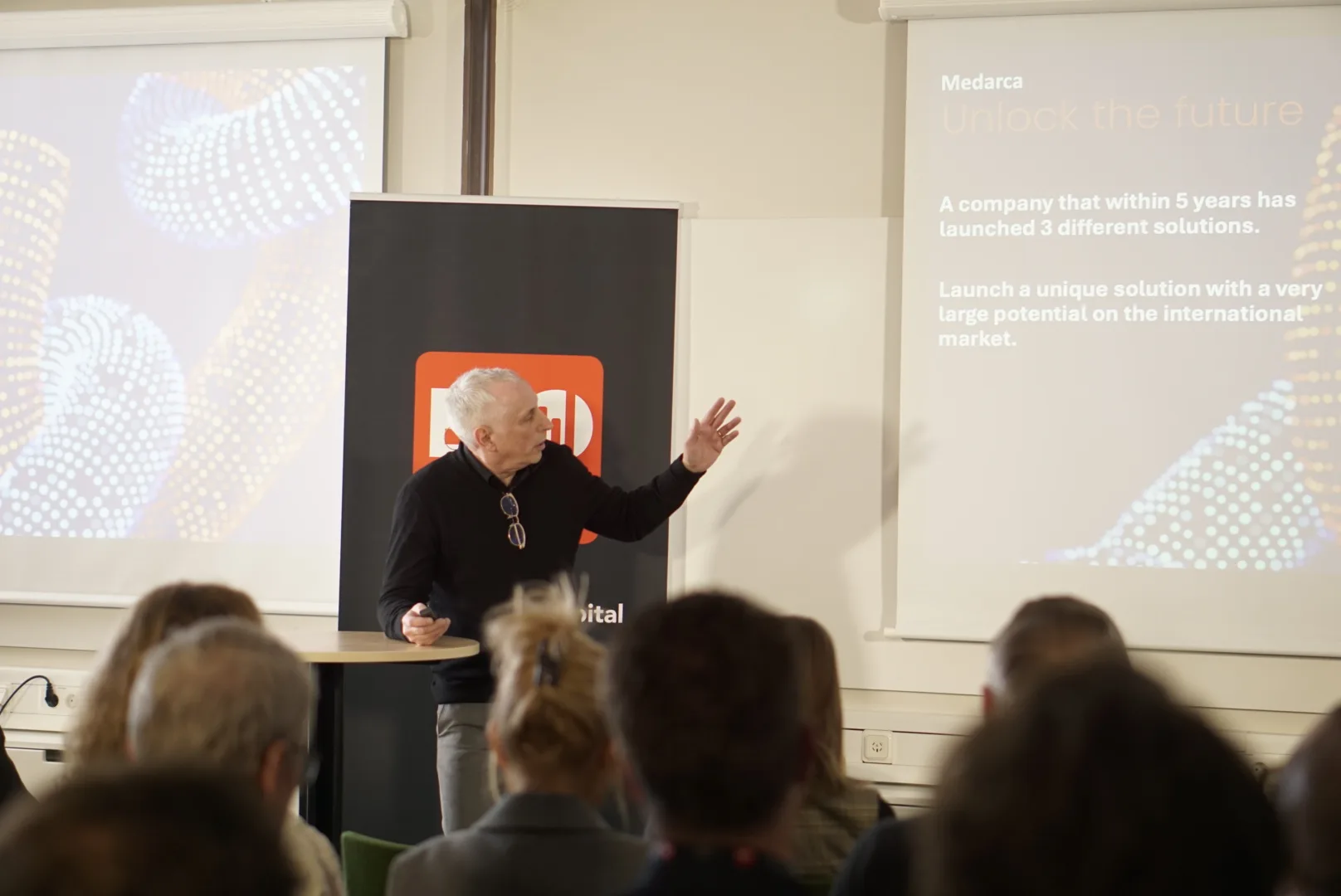 Lars Malmgren presents Medarca at MedTech Summit