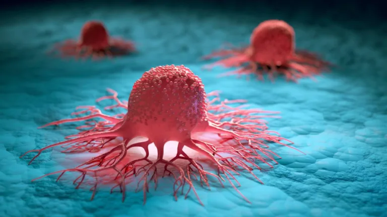 Röd cancercell